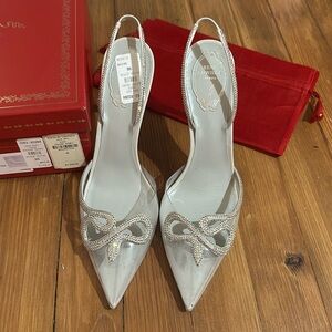 NWT RENE CAOVILLA
Strass Snake Stiletto Halter Pumps